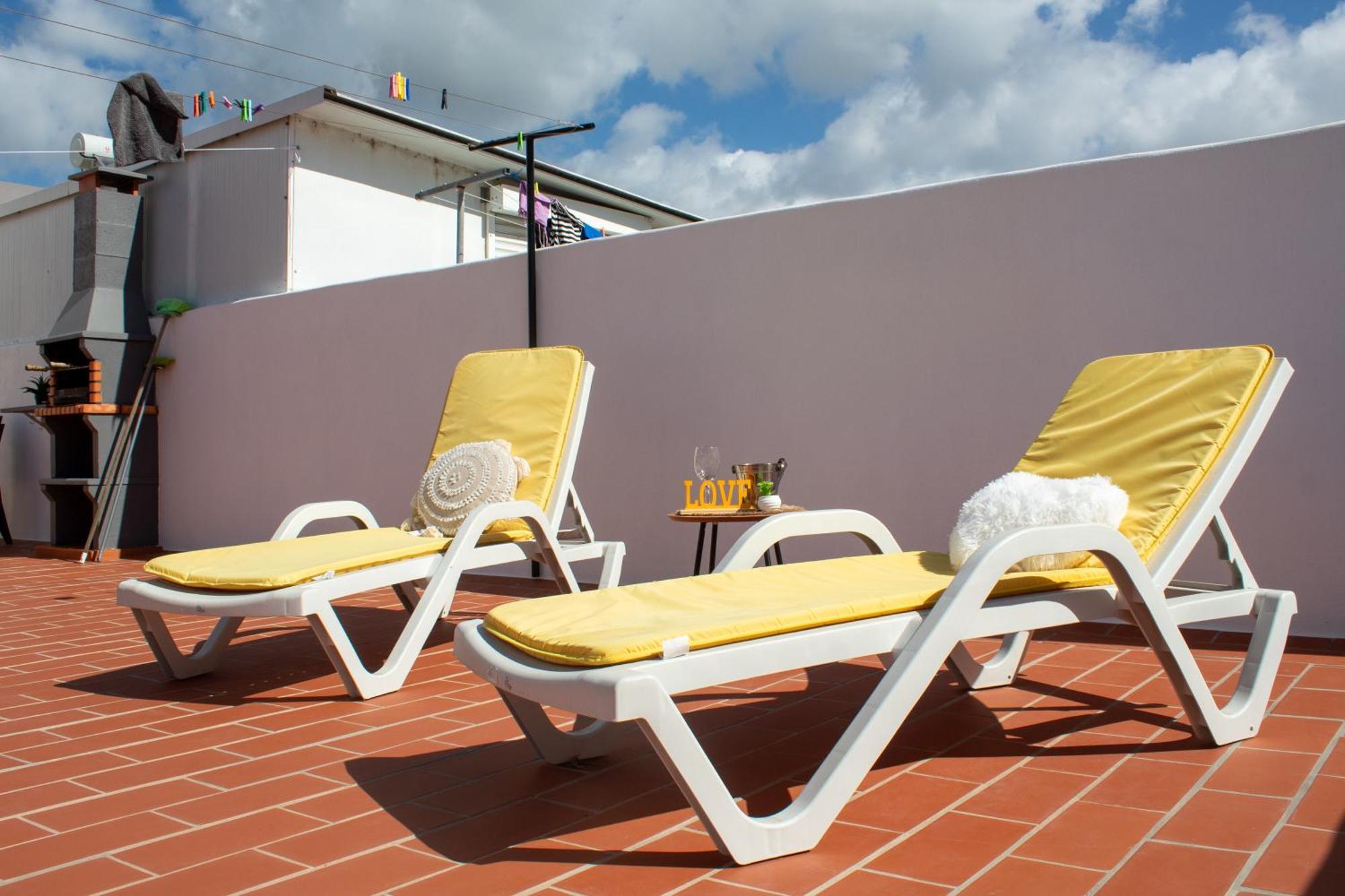 Casa Amarela - Conforto E Localizacao Central! 法鲁区 外观 照片