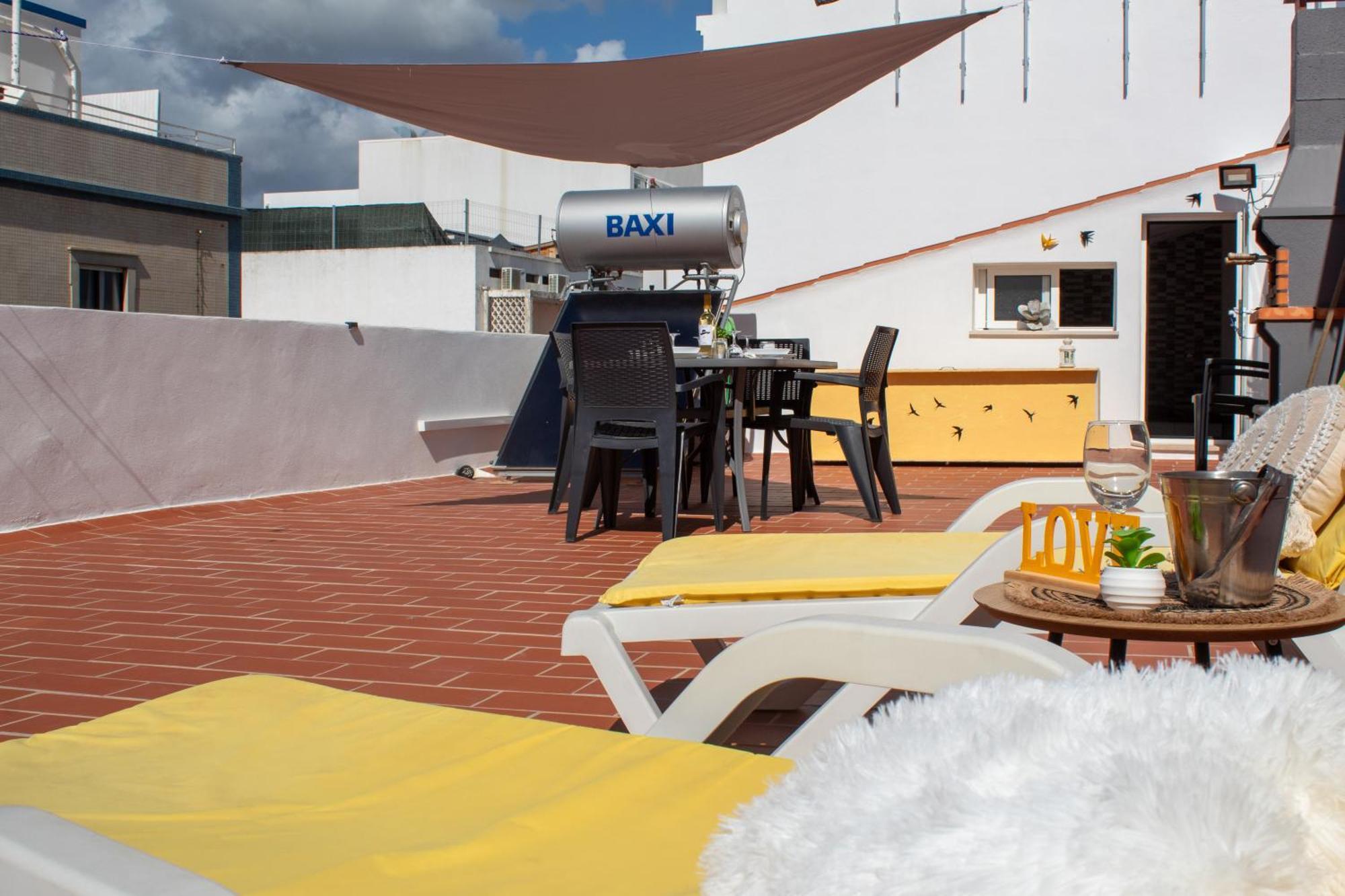 Casa Amarela - Conforto E Localizacao Central! 法鲁区 外观 照片